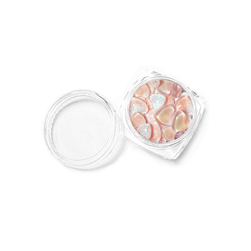 Strass Brillants 3D Coeur d'Amour Aurora pour Nail Art 32950