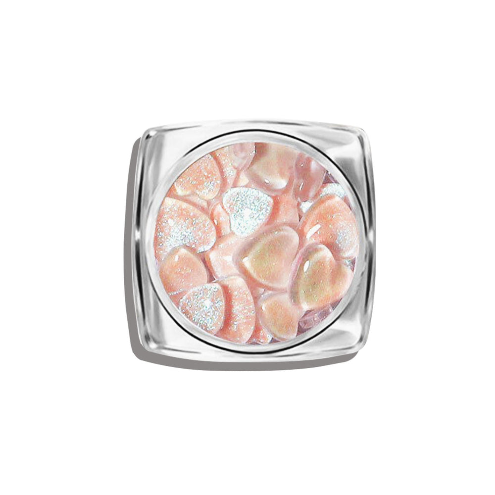 Strass Brillants 3D Coeur d'Amour Aurora pour Nail Art 32950