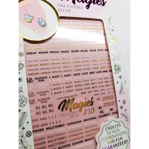 Magies Déco Ongles Gel Magiques #10 46998