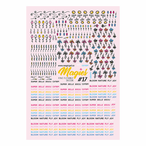 Magic Gel Nail Decor Magies #17 47084