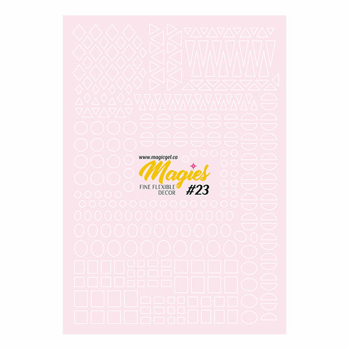 Décoration d'Ongles Gel Magique #23 47090