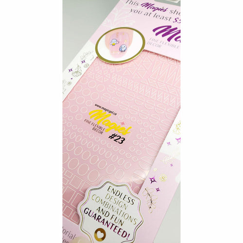 Décoration d'Ongles Gel Magique #23 47090