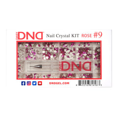 Kit de Cristaux à Ongles DND Cristal Bleu n°9 67796