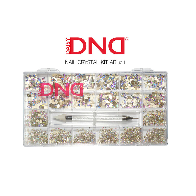Kit de Cristaux à Ongles DND AB #1 68352