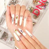 DND Kit Ongles en Cristal Flamme Transparente #7 68406