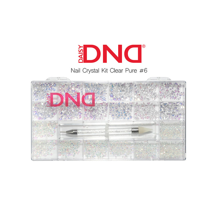 Kit Ongles Cristal DND Transparent Pur #6 68420