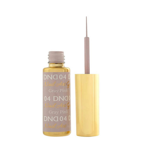 DND Nail Art Gel 0,25 fl oz/9 ml - Gris Rose DND04