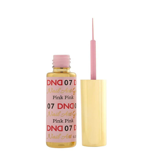 Gel Nail Art DND 0,25 fl oz/9 ml - Rose Rose DND07