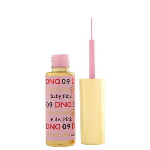 DND Nail Art Gel 0.25 fl oz/9 ml - Baby Pink DND09