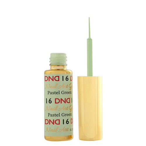 DND Gel Nail Art 7,3 ml/9 ml - Vert Pastel DND16