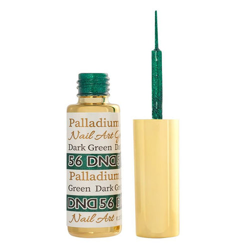DND Nail Art Gel 0.25 fl oz/9ml - Vert Foncé Palladium DND56