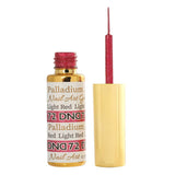 DND Nail Art Gel 0.25 fl oz/9ml - Palladium Light Red DND72