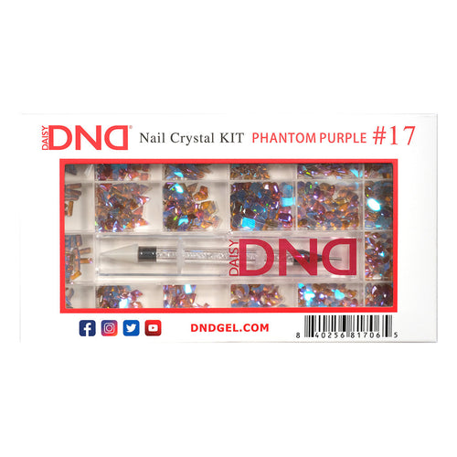 Kit de cristaux pour ongles DND Phantom Purple #17 81706