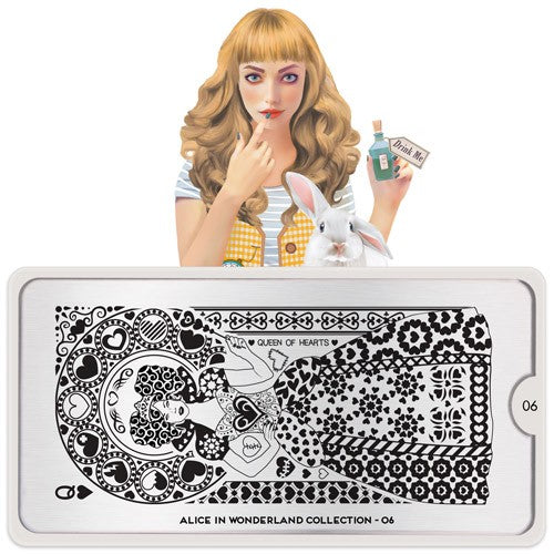 MoYou Collection de Plaque Nail Art Alice 06 #MPALI06