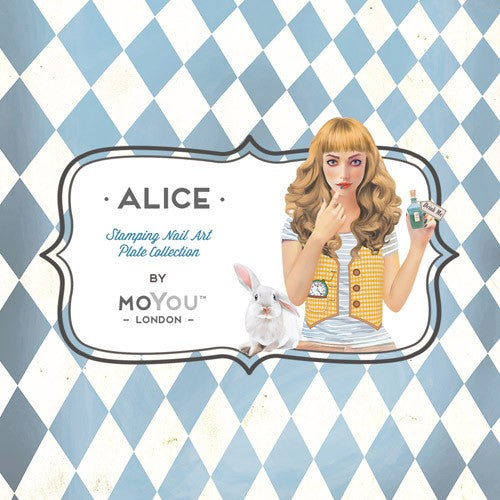 MoYou Collection de Plaque Nail Art Alice 06 #MPALI06