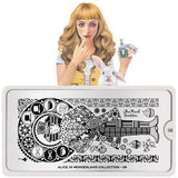 MoYou Nail Art Plate Collection Alice 08 #MPALI08