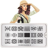 MoYou Nail Art Plate Collection Explorer 27  #MPEXP27