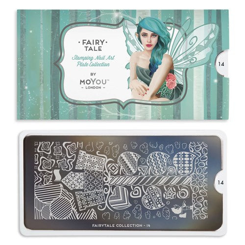 MoYou Collection de Plaque Nail Art Conte de Fées 14 #MPFAI14