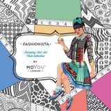 MoYou Nail Art Plate Collection Fashionista 08  #MPFAS08