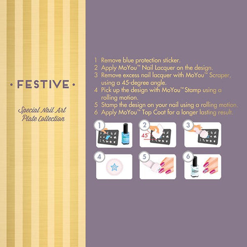 MoYou Plaque Stamping Festive 10 #MPFES10