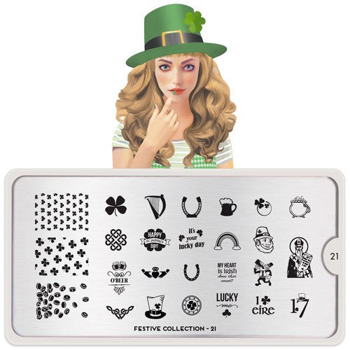 MoYou Nail Art Plate Collection Festive 21  #MPFES21