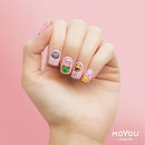 Plaque stamping MoYou Nail Art Collection Geek 01 #MPGEE01