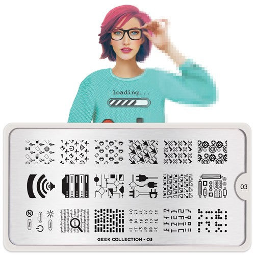 MoYou Planche de Stamping Collection Geek 03 #MPGEE03