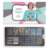 MoYou Plaque d'estampage Nail Art Collection Geek 05 #MPGEE05
