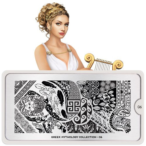 MoYou Planche de Stamping Collection Mythologie Grecque 06 #MPGRE06