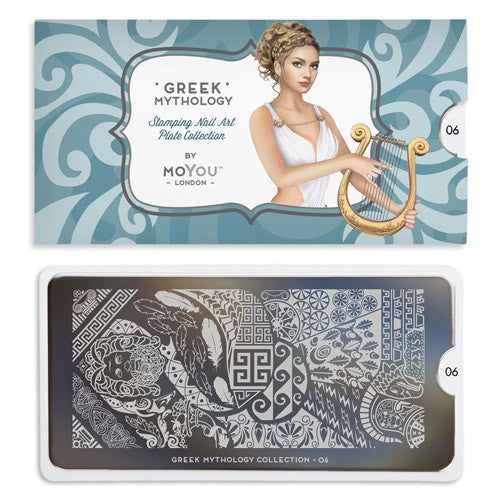 MoYou Planche de Stamping Collection Mythologie Grecque 06 #MPGRE06