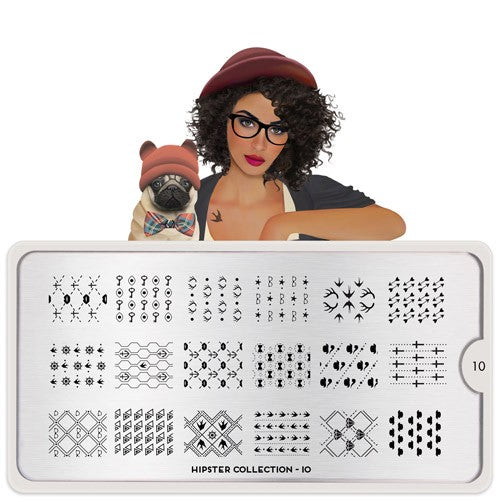 MoYou Planche de stamping Hipster 10 #MPHIP10