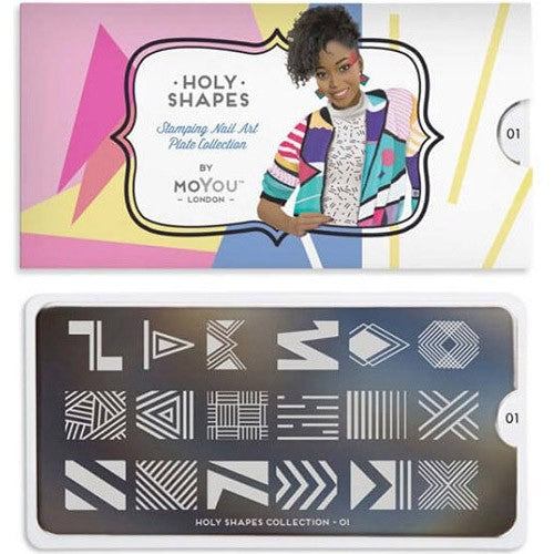 MoYou Nail Art Plate Collection Formes sacrées 01 #MPHOL01