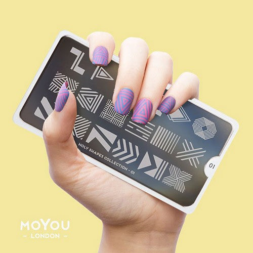 MoYou Nail Art Plate Collection Formes sacrées 01 #MPHOL01