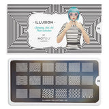 MoYou Nail Art Plaque Collection Illusion 06 #MPILL06