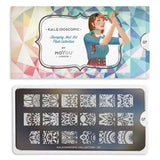 Collection de Plaques MoYou Nail Art Kaléidoscope 07 #MPKAL07