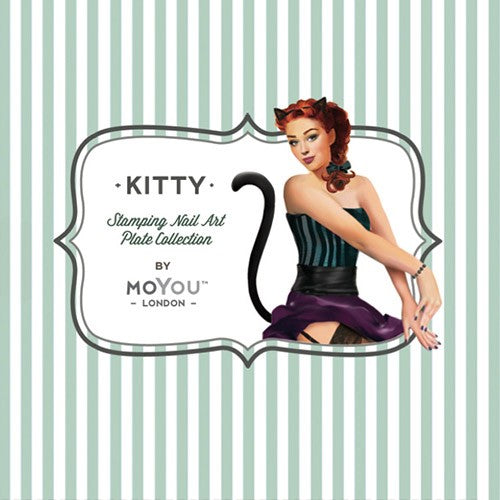 Collection de plaques de stamping MoYou Nail Art Kitty 11 #MPKIT11