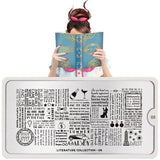 MoYou Collection de Plaques Stamping Literature 05 #MPLIT05