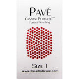 Pédicure Mini Kit Pave Crystal, 8 pièces - Light Siam