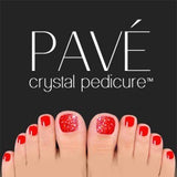 Pédicure Mini Kit Pave Crystal, 8 pièces - Light Siam