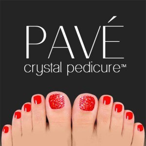 Pédicure Mini Kit Pave Crystal, 8 pièces - Light Siam