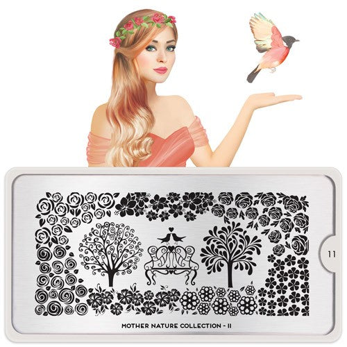 Collection de plaques de stamping MoYou Mother Nature 11 #MPMOT11