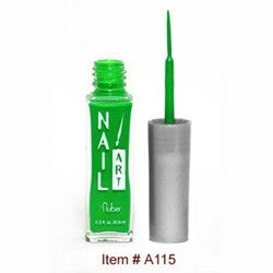 Nubar Nail Art Strippers Vert Néon A115