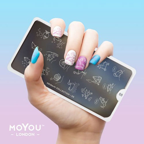 MoYou Collection de Plaques pour Ongles Origami 05 #MPORI05