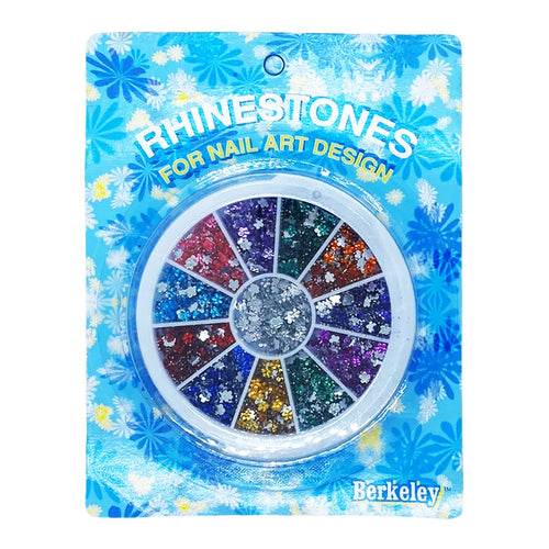 Berkeley Strass Fleur 12 Couleurs 1440PC/Roue RS304