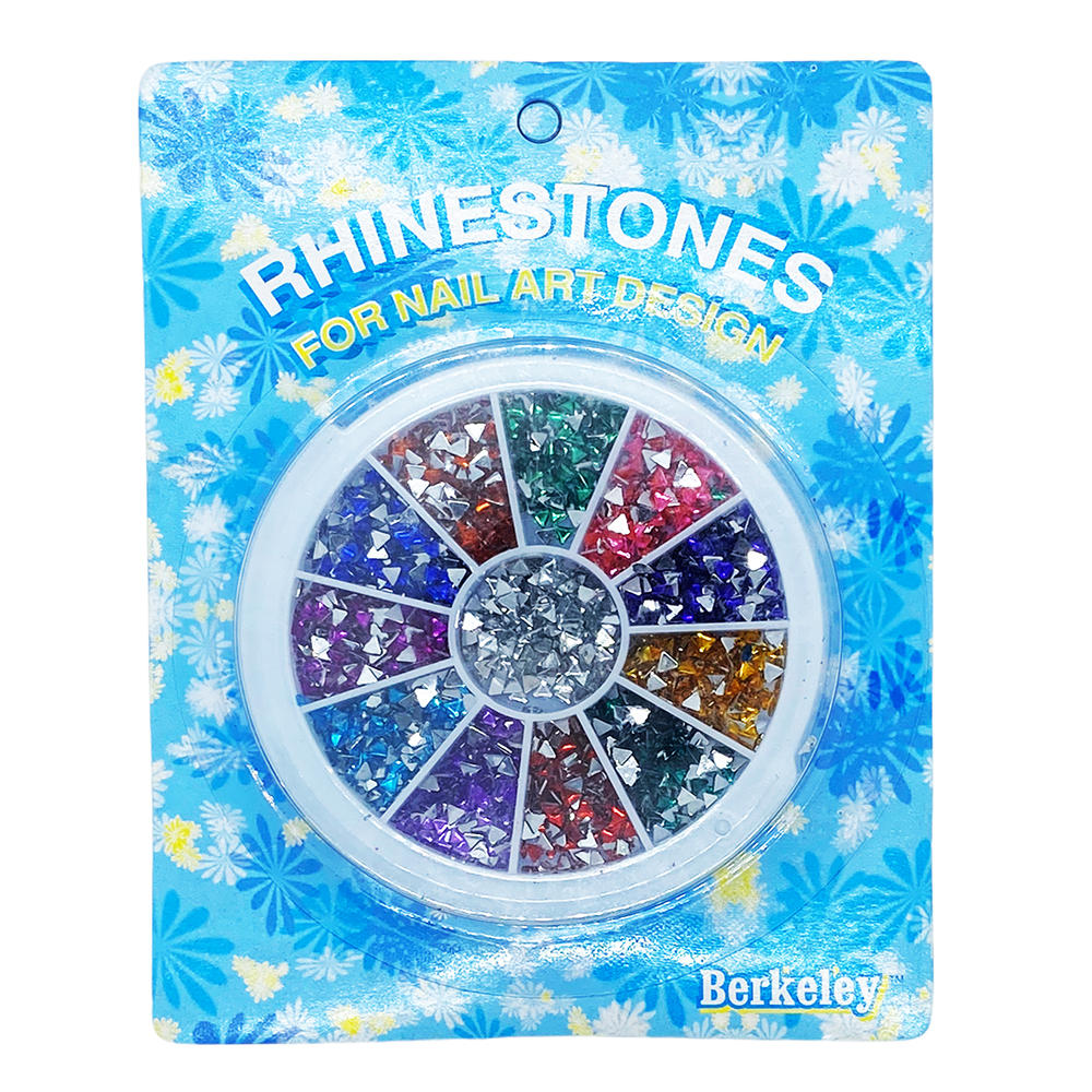 Berkeley Strass Triangle 3mm 12 Couleurs 1440 Pièces/Roue RS308