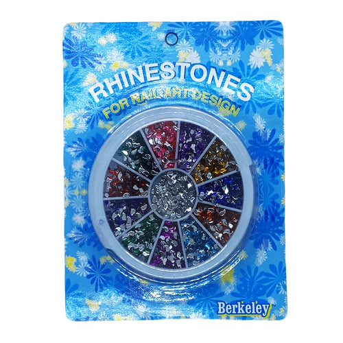 Berkeley Rhinestone Comma 12 Colors 1440PC/Wheel RS313