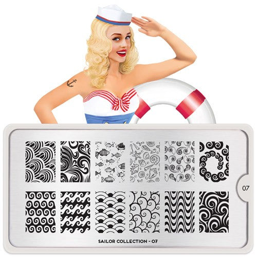MoYou Plaque Stamping Collection Sailor 07 #MPSAI07