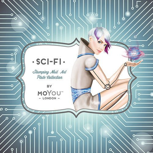 MoYou Plaque Stamping Collection Sci-Fi 08 #MPSCI08