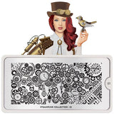 MoYou Nail Art Plate Collection Steampunk 01  #MPSTE01