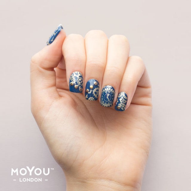 Collection de plaques pour nail art MoYou Steampunk 01 #MPSTE01